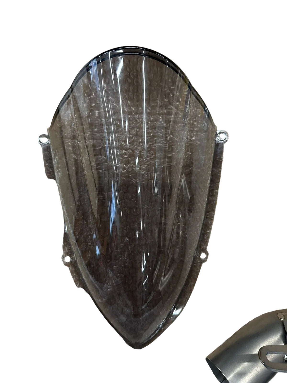 Mk Racing | MK Racing Aerodynamic Double Bubble Windscreen Visor for Aprilia RS 457 (GREY)