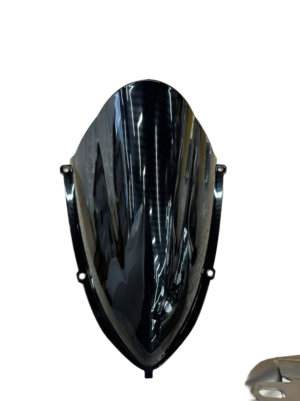 Mk Racing | MK Racing Aerodynamic Double Bubble Windscreen Visor for Aprilia RS 457 (Black)