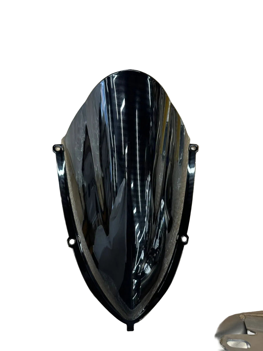 Mk Racing | MK Racing Aerodynamic Double Bubble Windscreen Visor for Aprilia RS 457 (Black)