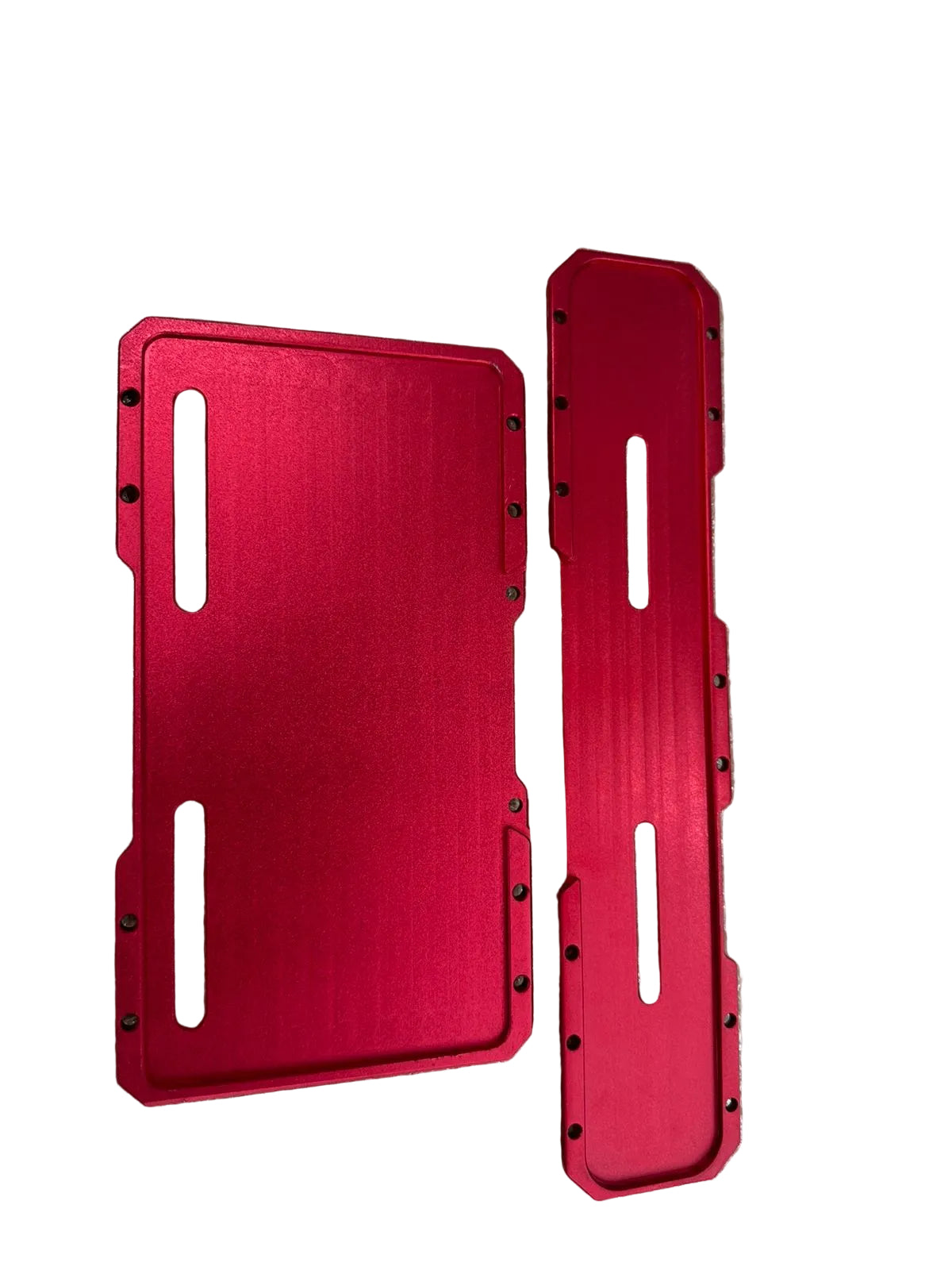 MK Racing | MK Racing Universal Red Front Number Plate Bracket for Motorcycles - RED