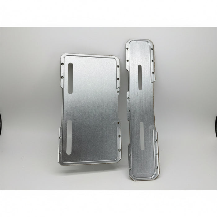 MK Racing | MK Racing MK Racing Universal Silver Number Plate Frame Set for Motorcycles -silver