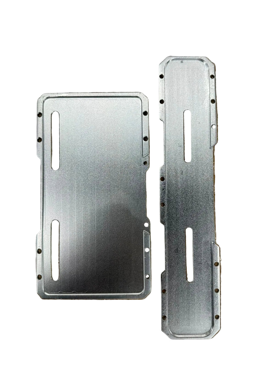 MK Racing | MK Racing Universal Front Number Plate Bracket for Motorcycles - Silver