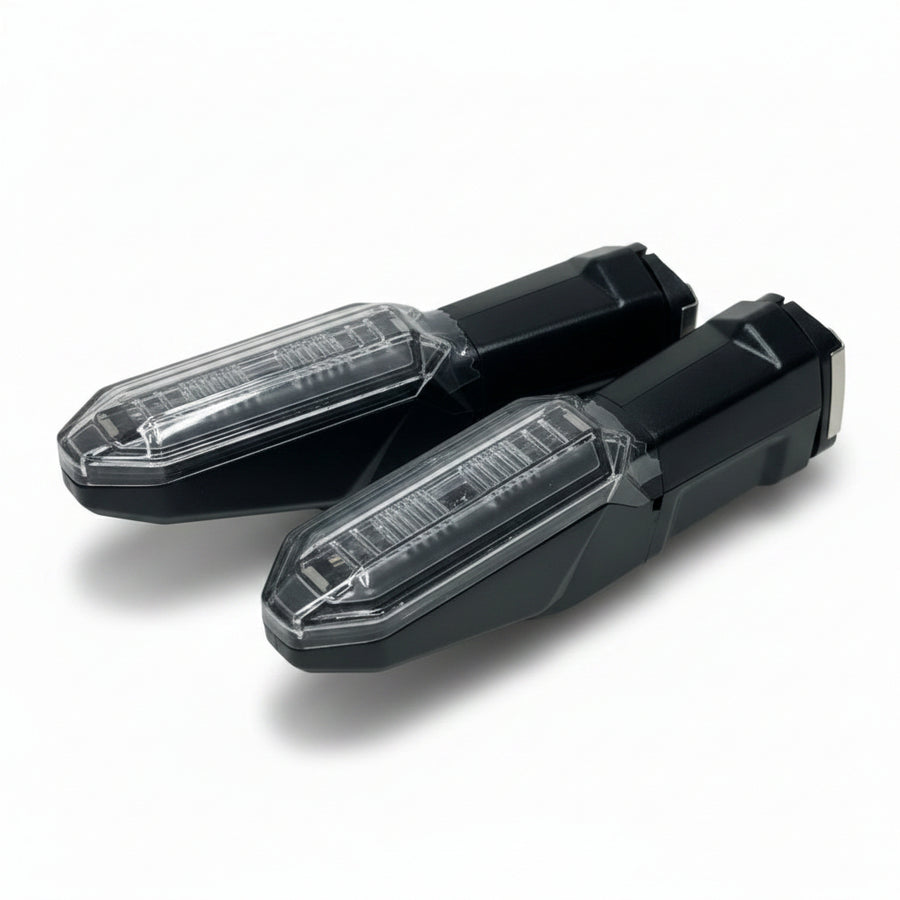 Kawasaki | Kawasaki Ninja ZX-6R / ZX-10R Front LED Turn Signal Lights Pair (Clear Lens)