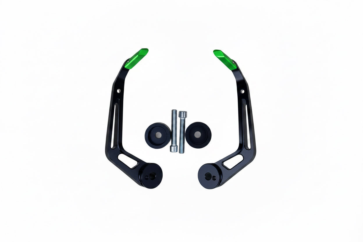 MK RACING  | MK RACING UNIVERSAL LEVER GUARD SET Green