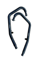MK Racing | MK Racing Matte Black Titanium Exhaust Header Pipes for Royal Enfield Continental GT 650 (2018-2026)