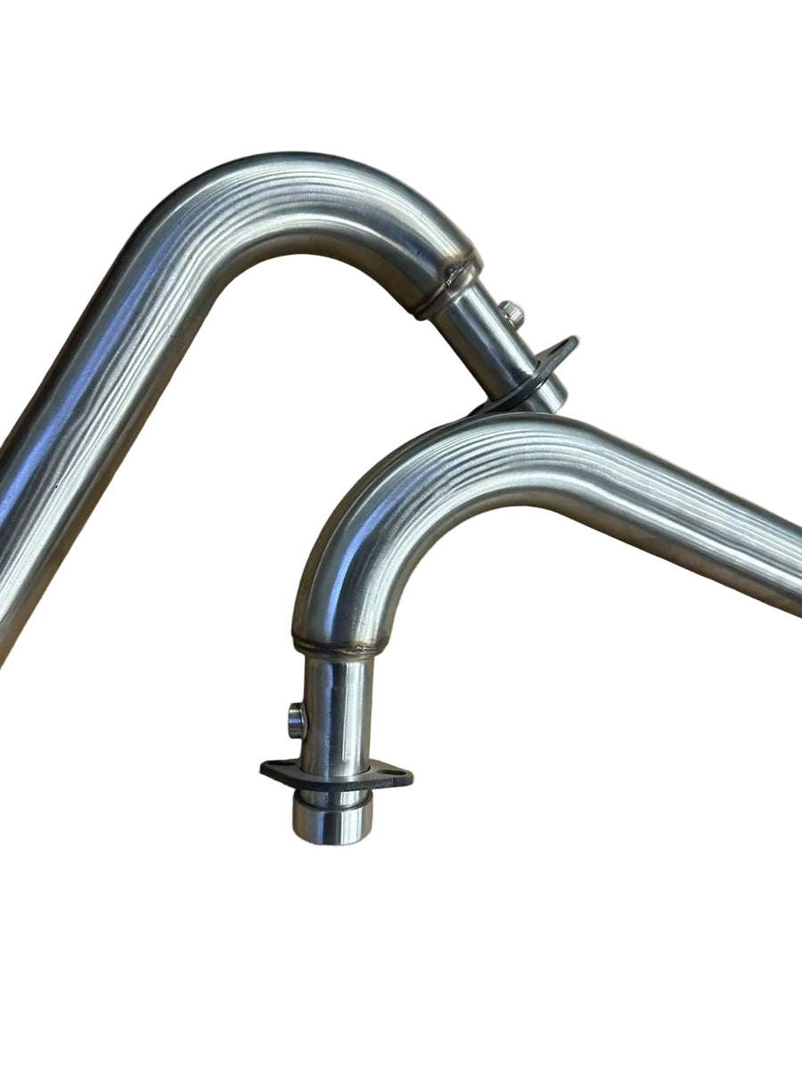 MK Racing | MK Racing Stainless Steel Exhaust Header Pipes for Royal Enfield Continental GT 650 (2018-2026)