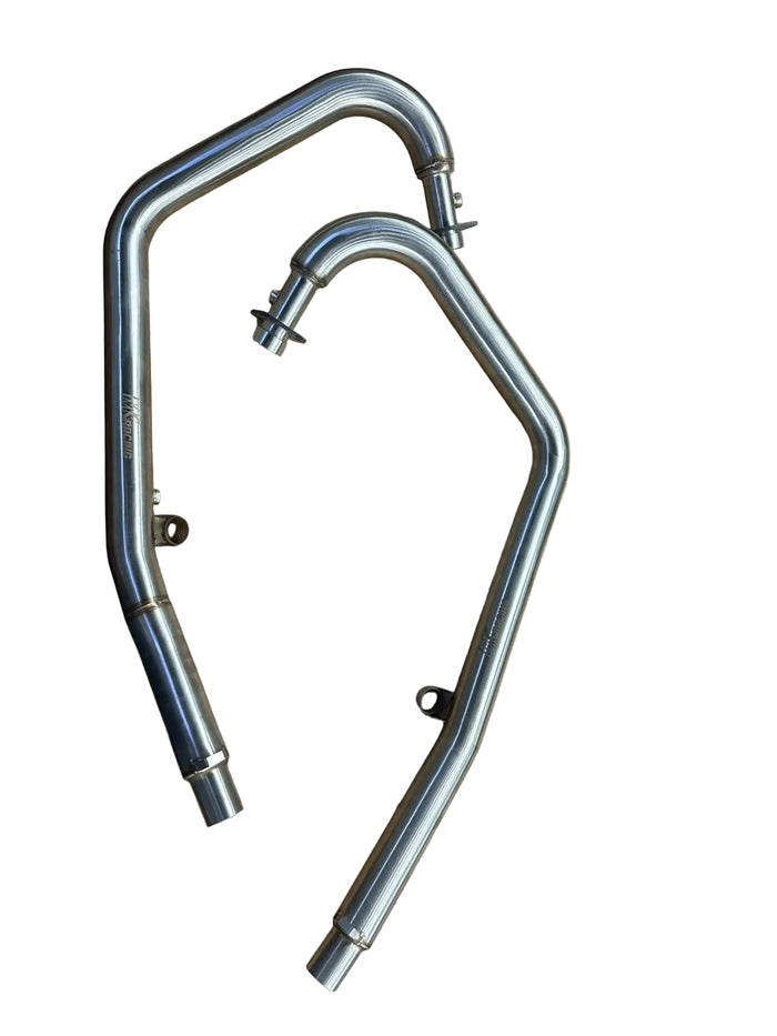 MK Racing | MK Racing Stainless Steel Exhaust Header Pipes for Royal Enfield Continental GT 650 (2018-2026)