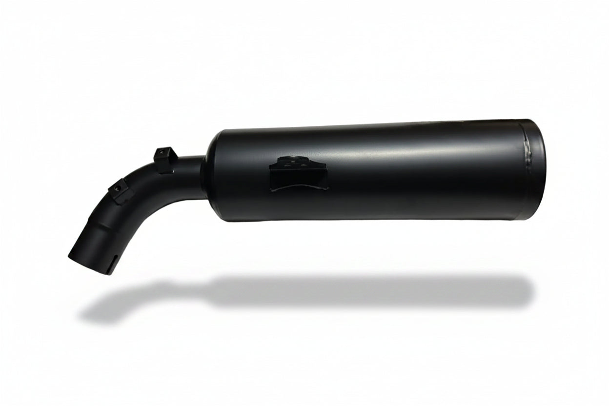 MK Racing | MK Racing Short Can Exhaust for Harley-Davidson X440, X440T & Hero Mavrick 400 – Matte Black