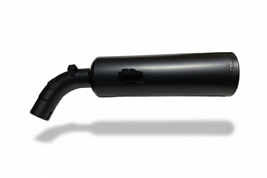 MK Racing | MK Racing Short Can Exhaust for Harley-Davidson X440, X440T & Hero Mavrick 400 – Matte Black
