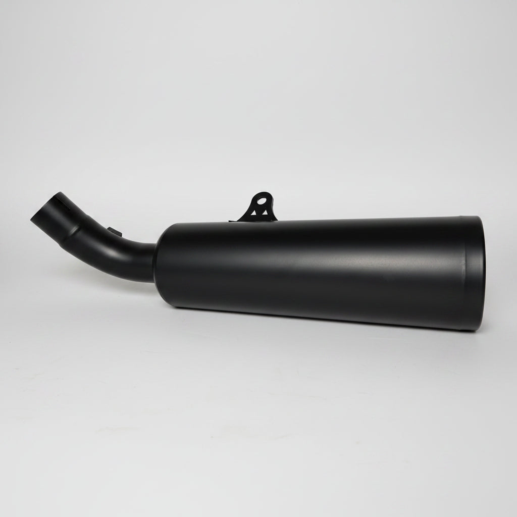 MK Racing | MK Racing Short Can Exhaust for Harley-Davidson X440, X440T & Hero Mavrick 400 – Matte Black