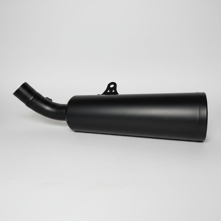 MK Racing | MK Racing Short Can Exhaust for Harley-Davidson X440, X440T & Hero Mavrick 400 – Matte Black