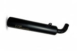 MK Racing | MK Long Can Exhaust for Harley-Davidson X440, X440T & Hero Mavrick 400 – MK Racing Matte Black Silencer