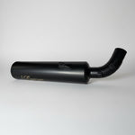 MK Racing | Harley-Davidson X440, X440T & Hero Mavrick 400 – Mid Can Exhaust Matte Black