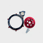 FAUVISM | FAUVISM Clear Clutch Cover & Red Pressure Plate - Ducati Panigale
