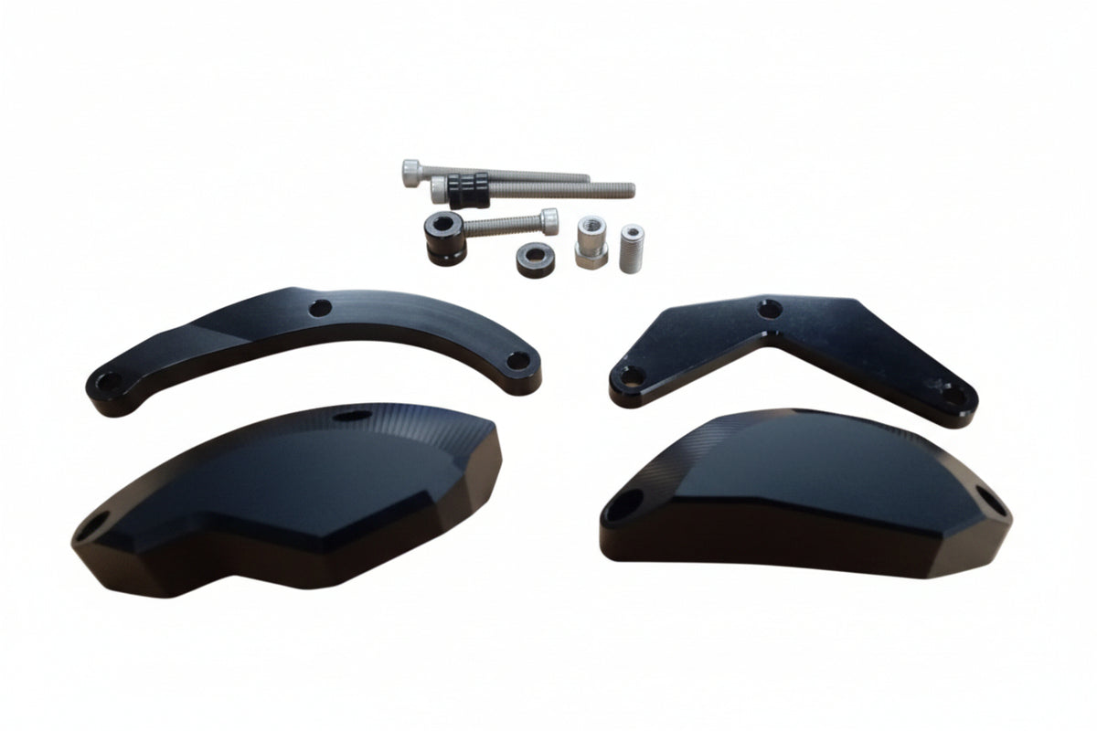 SAVAGE | SAVAGE Kawasaki ZX-10R Engine Guard Protector Set (Black)