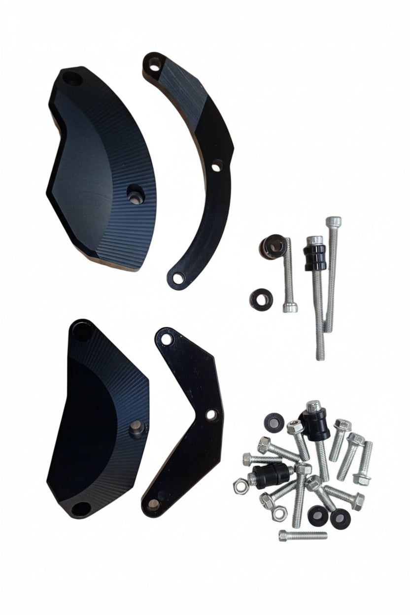 SAVAGE | SAVAGE Kawasaki ZX-10R Engine Guard Protector Set (Black)