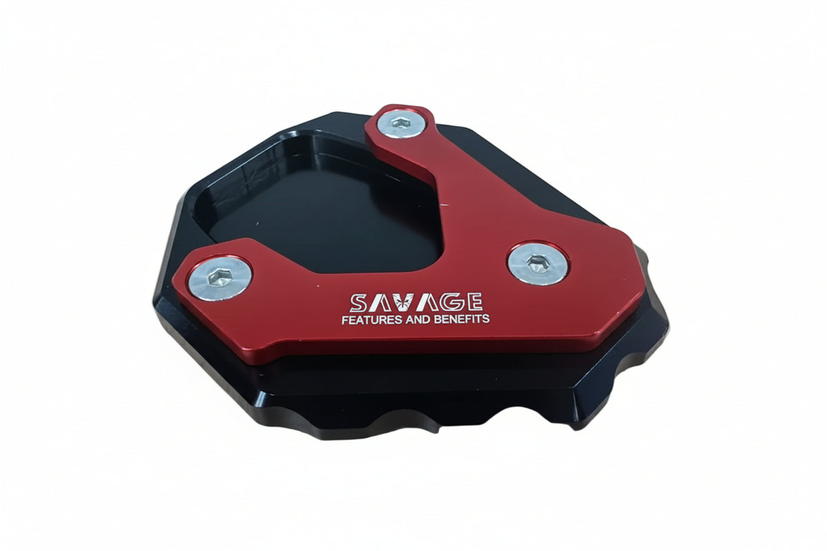 SAVAGE | SAVAGE Universal Red Side Stand Base Extension Shoe