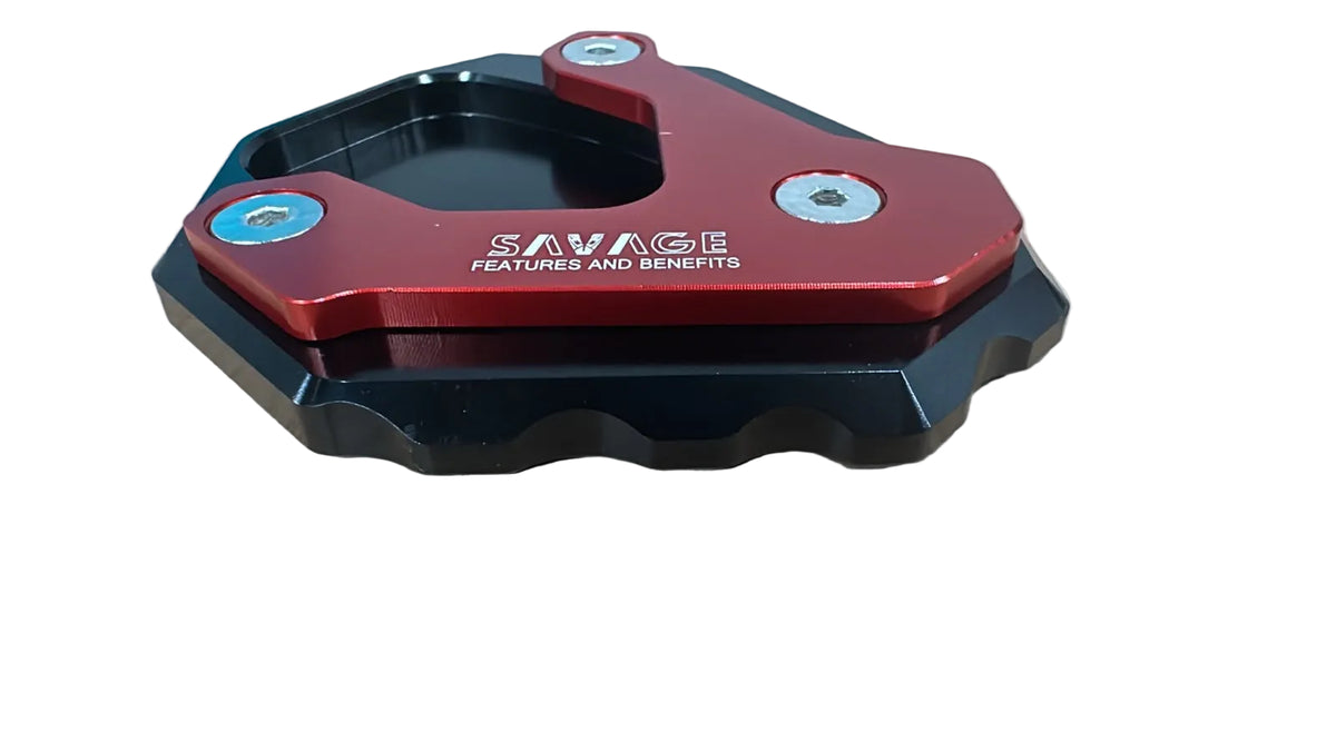 SAVAGE | SAVAGE Universal Red Side Stand Base Extension Shoe