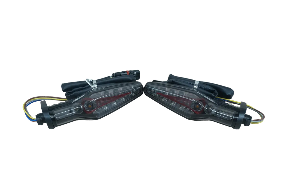 SAVAGE | SAVAGE LED Indicators Smoke Lens Universal Turn Signals