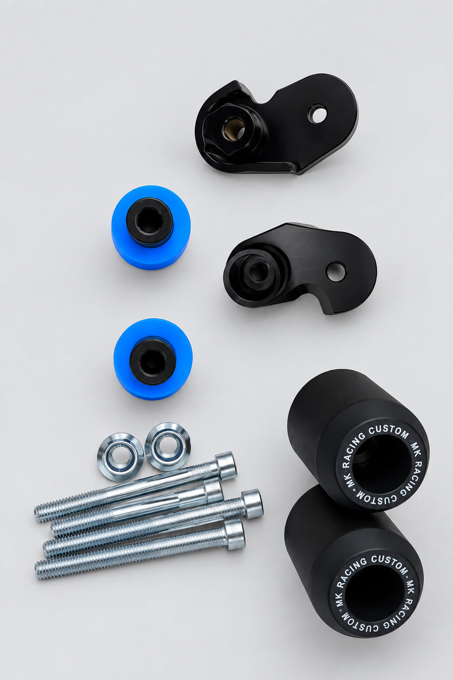 MK-RS457-L-FS | MK Racing | MK Racing Frame Sliders Long Kit for Aprilia Rs 457 2024+