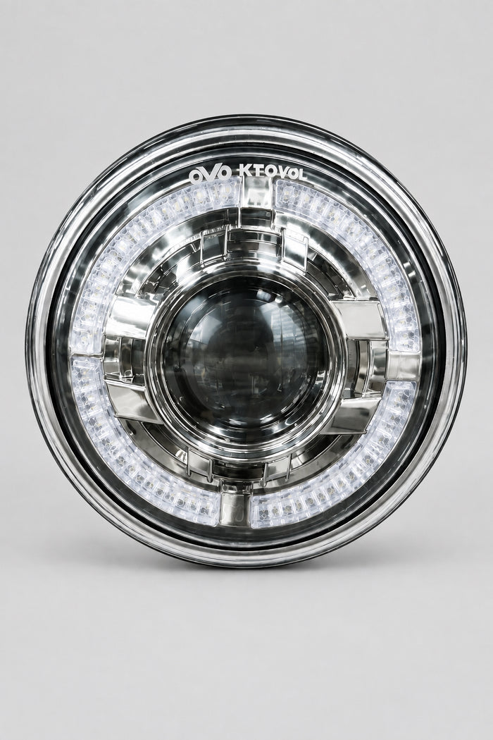 KTOVOL | KTOVOL Custom LED Headlight Assembly for Royal Enfield Continental GT 650 & Interceptor 650