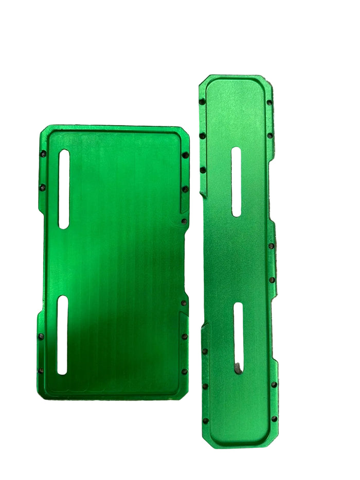MK Racing | MK Racing Universal Green Front Number Plate Bracket for Motorcycles - GREEN