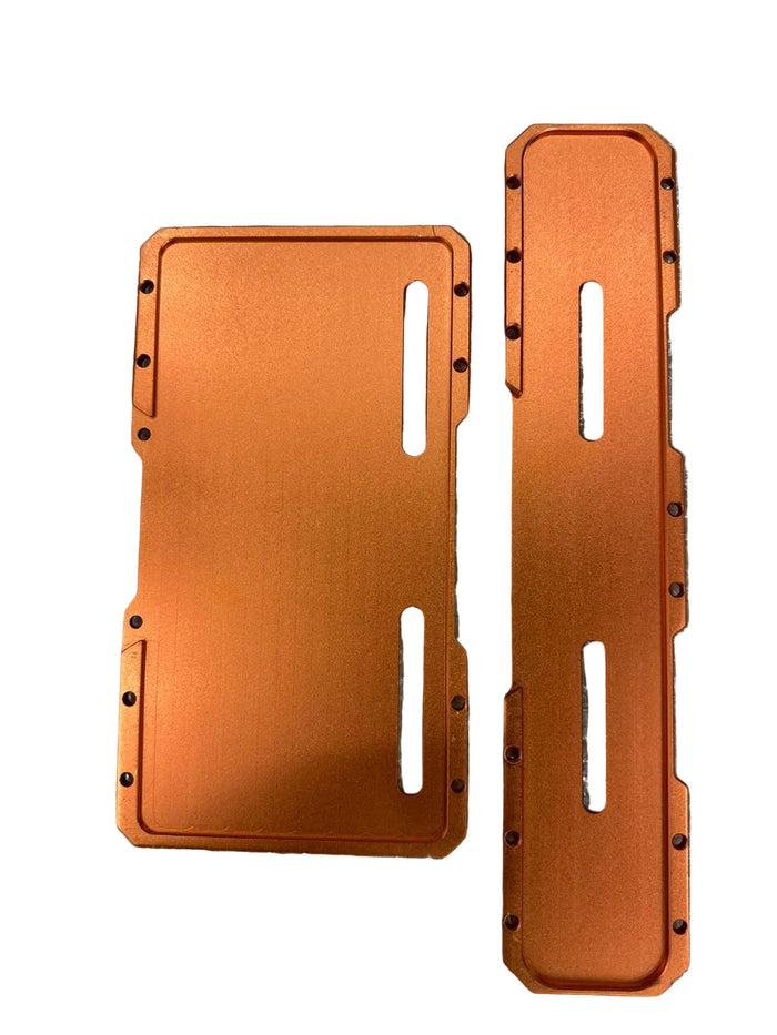 MK Racing | MK Racing Universal Front Number Plate Bracket for Motorcycles - Orange