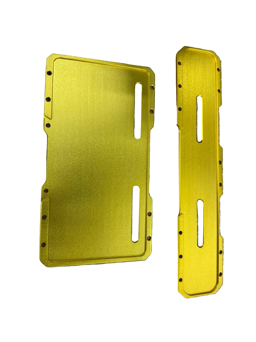 MK Racing | MK Racing Universal Front Number Plate Bracket for Motorcycles - Gold