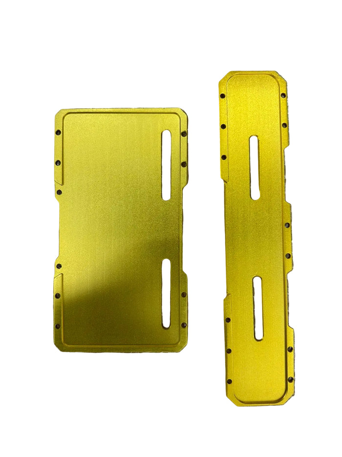 MK Racing | MK Racing Universal Front Number Plate Bracket for Motorcycles - Gold