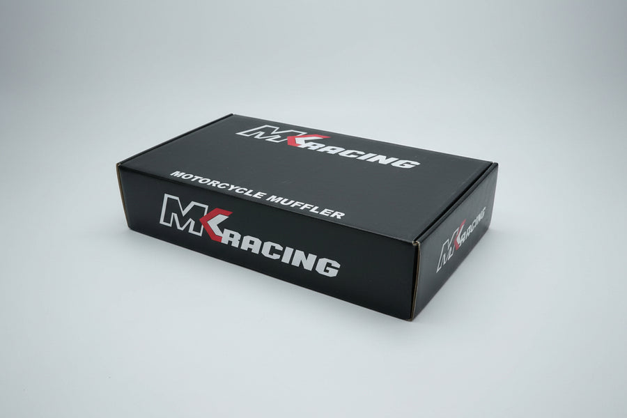 MK Racing | MK Racing  Stainless Steel Performance Slip-On Exhaust Muffer for Royal Enfield Continental GT 650 (Pair)