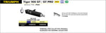 72006VAN | ARROW EXHAUST | Triumph TIGER 900 2024 | Veloce aluminium "Dark" silencer