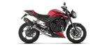 71005VAN | ARROW | TRIUMPH STREET TRIPLE 765 RS 2023-2024 | Full system racing with Veloce aluminium "Dark" silencers