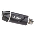 77507AKN | ARROW EXHAUST | Kawasaki Z1100SX 2025-26 | Indy Race EVO aluminium "Dark" silencer with carby end cap