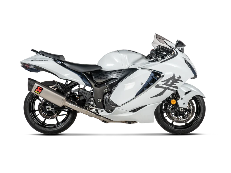S-S13R4-APLT | AKRAPOVIC | Suzuki GSX-1300R Hayabusa 2025-26 | Racing Line (Titanium)