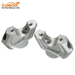 LOBOO | LOBOO Handlebar Risers for BMW F900GS / ADV (2025+) & F850GS | 25mm Setback & 19mm Rise Offset Kit