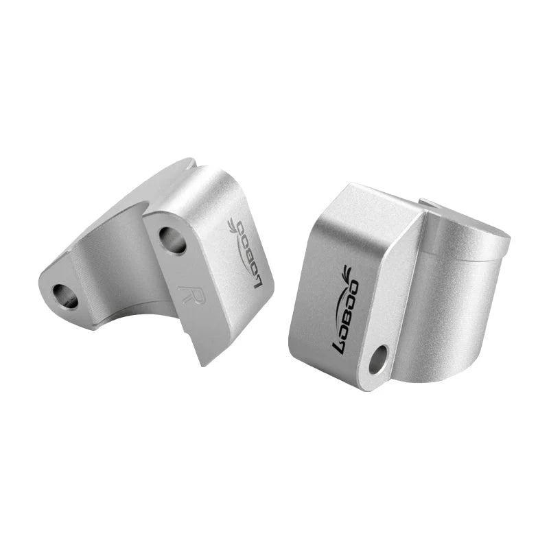 LOBOO | LOBOO 25mm Handlebar Risers for Triumph Tiger 1200 GT Pro (2023+) | CNC Aluminum Bar Mounts