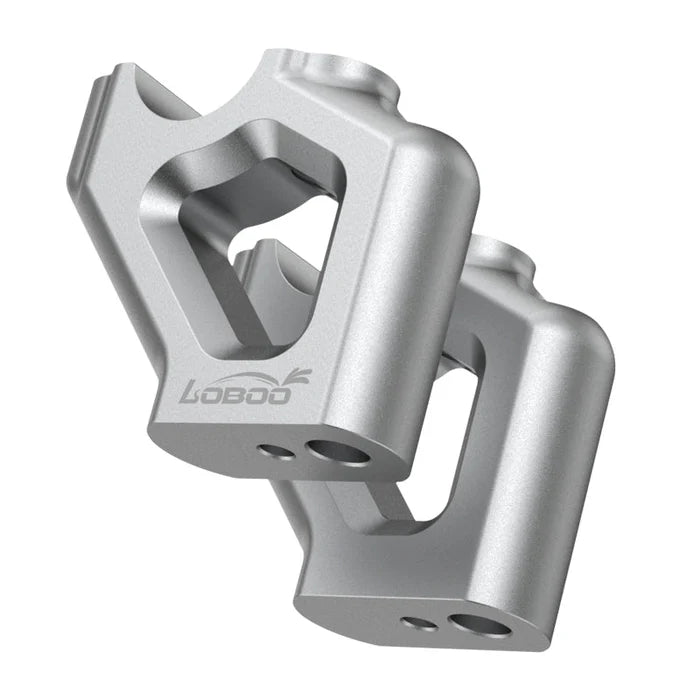 LOBOO | LOBOO Offset Bar Risers for Triumph Tiger 900 & 850 Sport | Up 12mm + Back 20mm