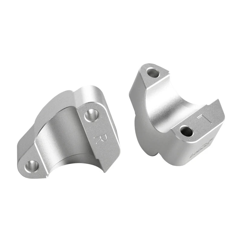LOBOO | LOBOO 25mm Handlebar Risers for Triumph Tiger 1200 GT Pro (2023+) | CNC Aluminum Bar Mounts