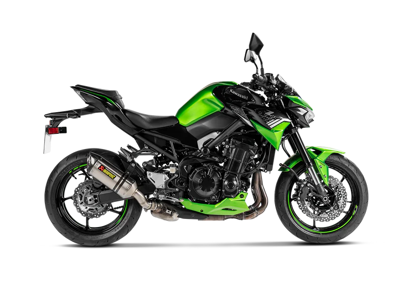 AKRAPOVIC |Kawasaki Z900 2020 -2024 Slip-On Line (Titanium) | S-K9SO6-HZT
