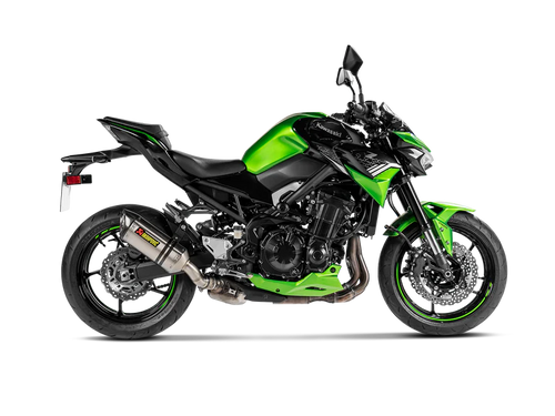 AKRAPOVIC |Kawasaki Z900 2020 -2024 Slip-On Line (Titanium) | S-K9SO6-HZT