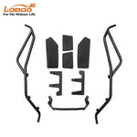 11.3.01102.001.11 | LOBOO | LOBOO Crash Bars for BMW C400GT(2021-) | Steel Engine Guard with Anti-Slip Footrests