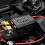 LOBOO CB20 / CB10 Smart Battery Protector & Electronics Manager - 480W 3-Way Power Distribution Module for Motorcycles - IP65 Waterproof - Intelligent Accessory Power Hub