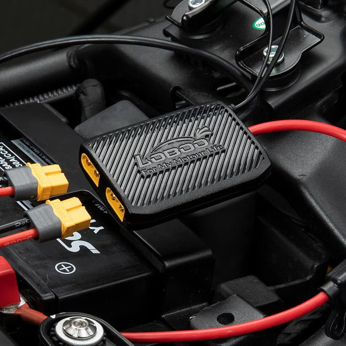 LOBOO CB20 / CB10 Smart Battery Protector & Electronics Manager - 480W 3-Way Power Distribution Module for Motorcycles - IP65 Waterproof - Intelligent Accessory Power Hub