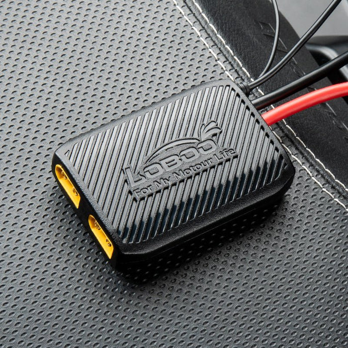 LOBOO CB20 / CB10 Smart Battery Protector & Electronics Manager - 480W 3-Way Power Distribution Module for Motorcycles - IP65 Waterproof - Intelligent Accessory Power Hub