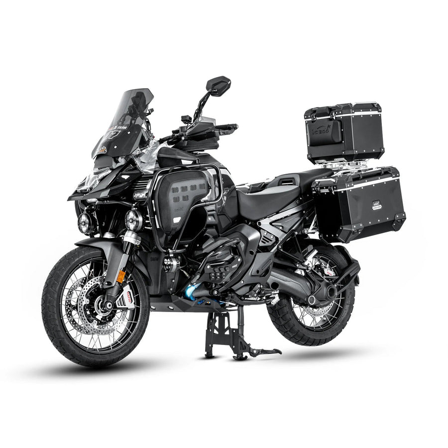 CHB151BK  | LOBOO | Aluminum Skid Plate Engine Guard for BMW R1300GS (2023+) / R1300GS Adventure (2024+)/ R1300RT(2025+)| No-Drill | 4mm Alloy Bash Plate