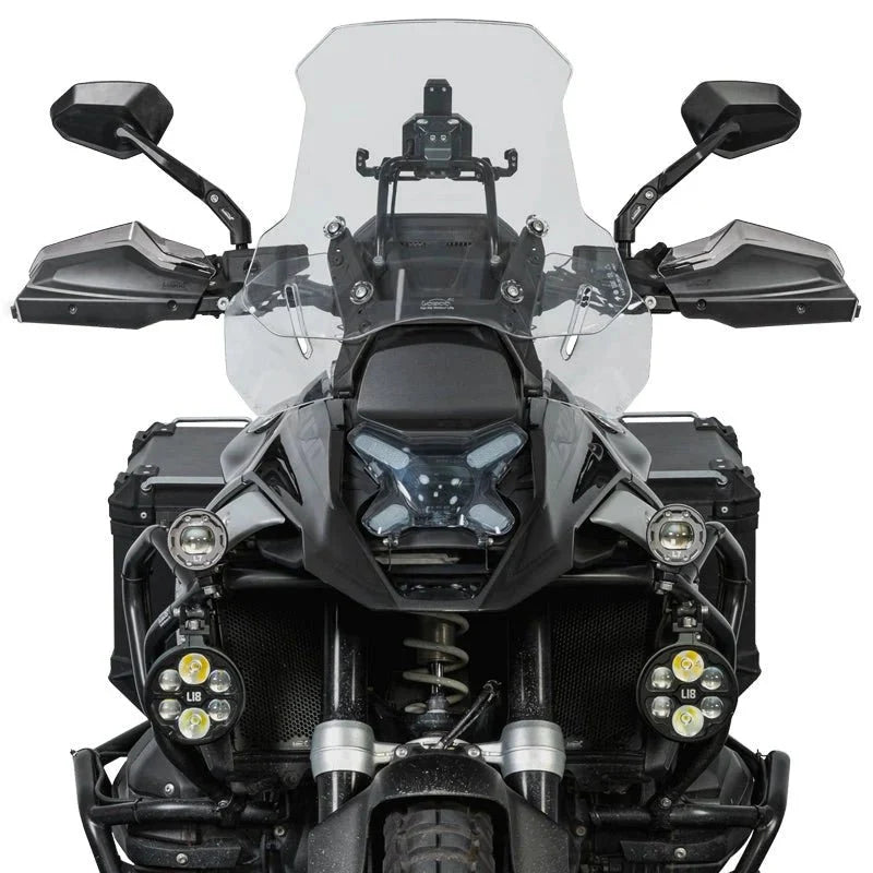 LOBOO | LOBOO Adjustable Aluminium Handguards with Wind Deflectors for BMW GS