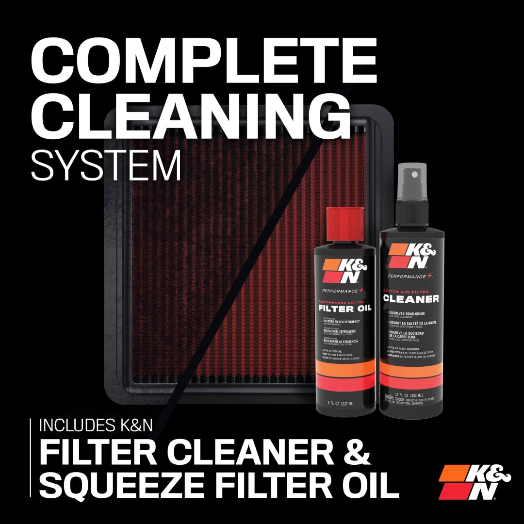 K&N | K&N Filter Care Service Kit – Squeeze Red