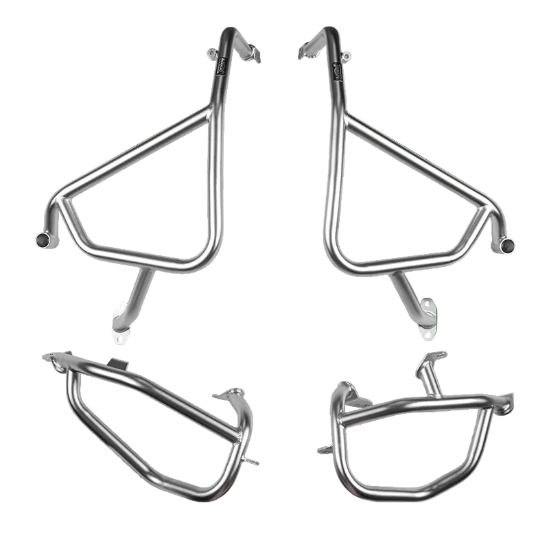 LOBOO | LOBOO Crash Bars for F800GS (24-) | Stainless Steel Engine Guard with Light Mount