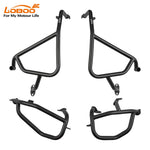 LOBOO | LOBOO Crash Bars for F800GS (24-) | Stainless Steel Engine Guard with Light Mount