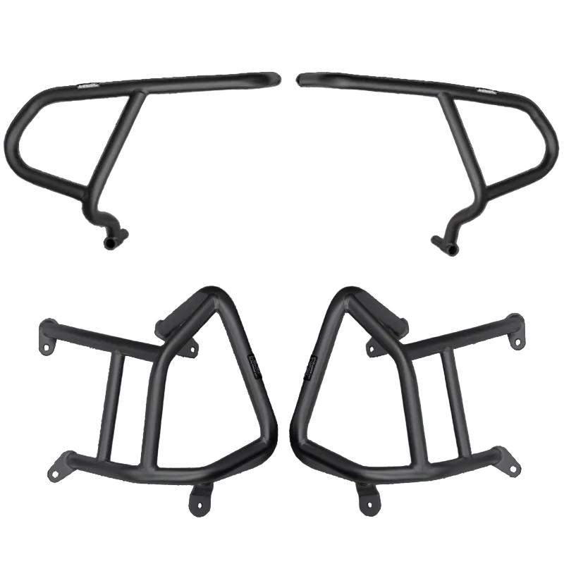 LOBOO | LOBOO Lower + Upper   Crash Bar Set  for BMW R1250GS / R1200GS | Maintenance-Friendly 25mm Crash Bars